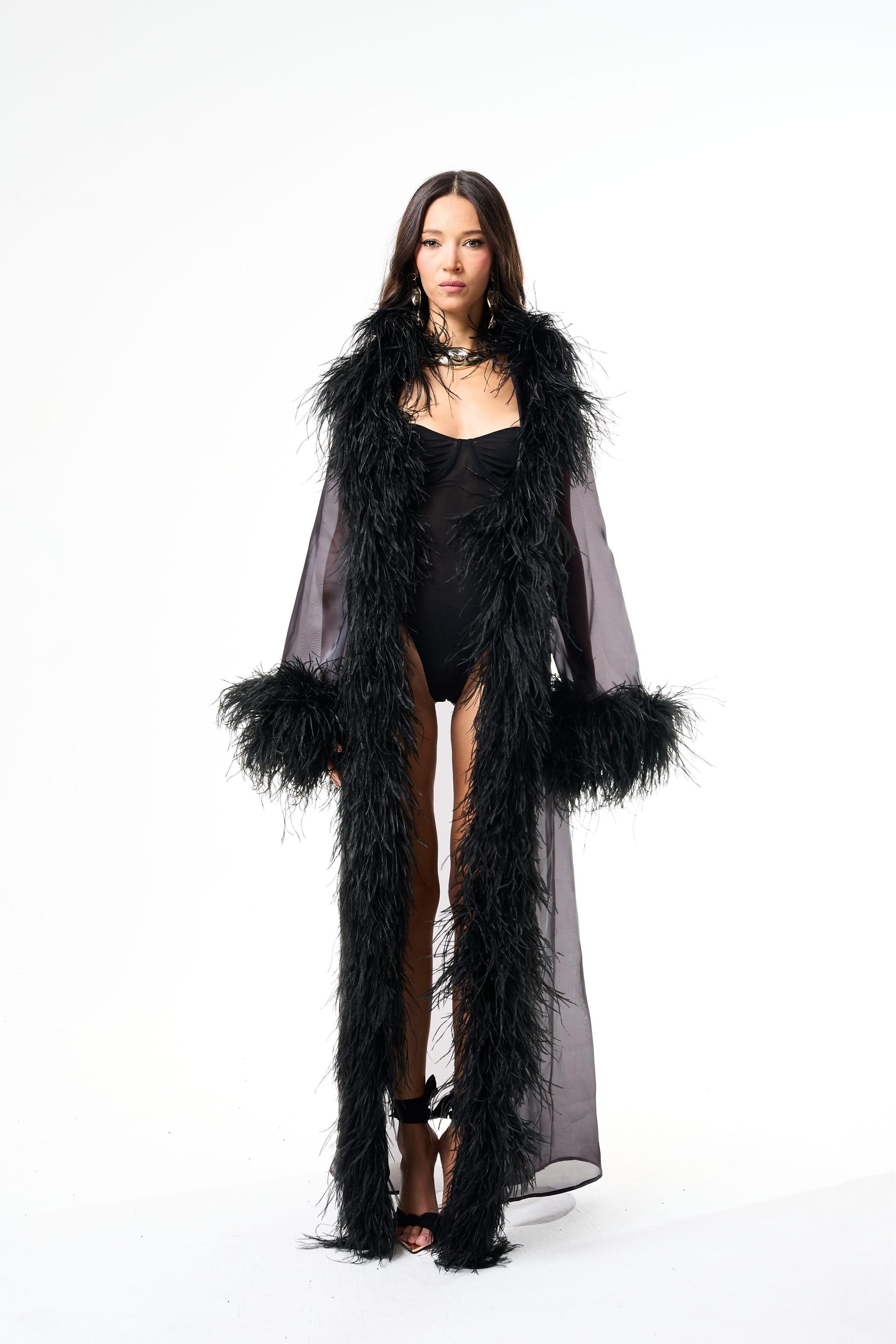 Veil of Feathers - Black