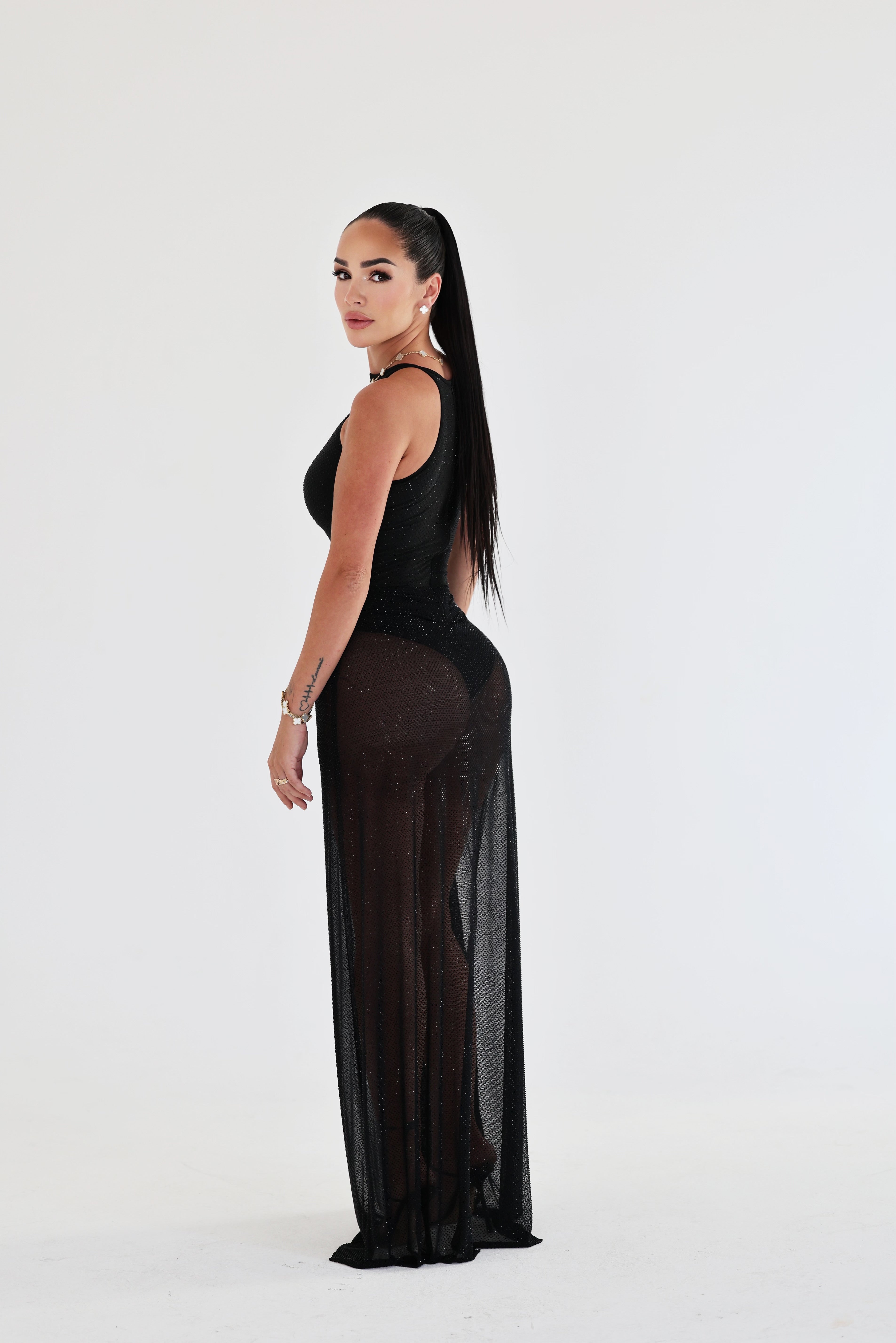 Glimmering Oasis Dress