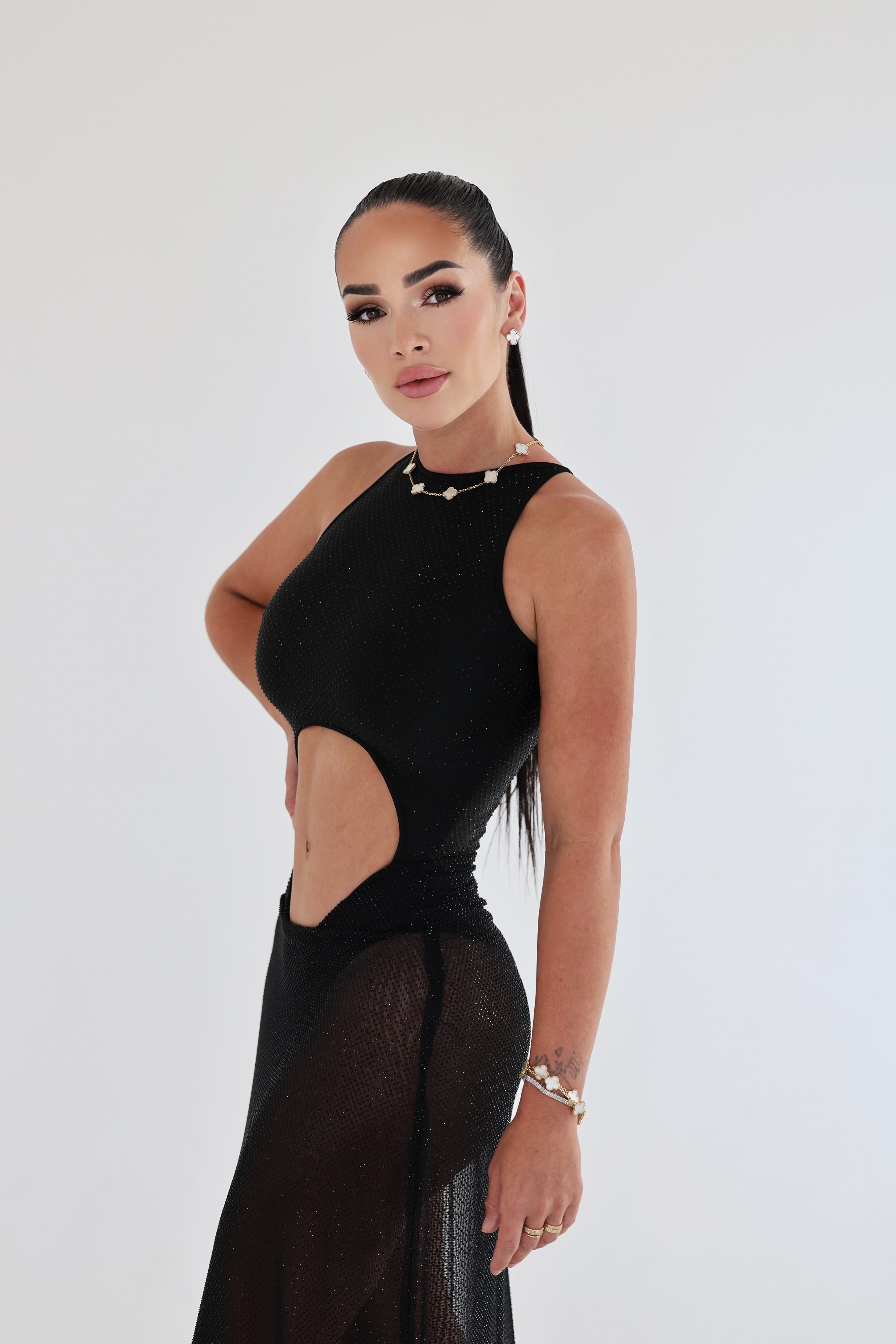 Glimmering Oasis Dress