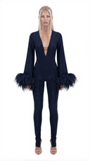 Luxe Pluma - Navy Blue