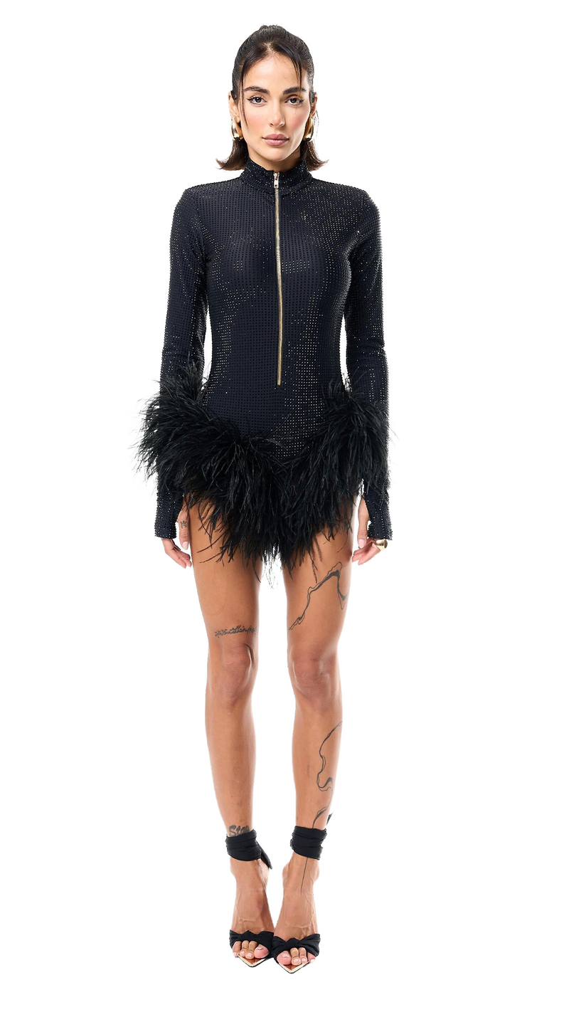 Meadow Plume - Black