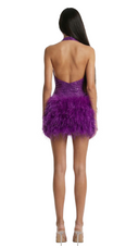 Aureate Feather Couture - Purple