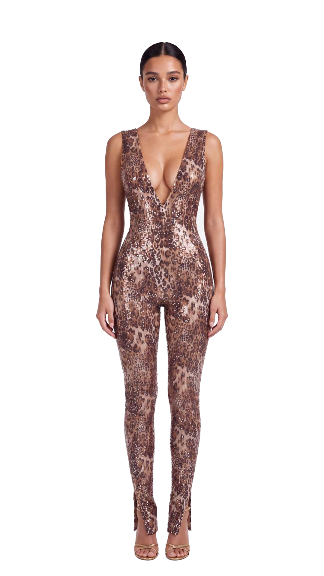 Lunaris Jumpsuit - Leopard