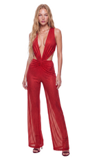 Cleopatra Jumpsuit - Red