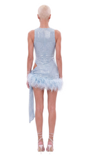 Sparked Luxe - Baby Blue (With Skirt)