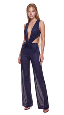 Cleopatra Jumpsuit - Navy Blue
