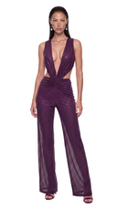 Cleopatra Jumpsuit - Purple