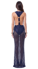 Lotus -  Navy Blue