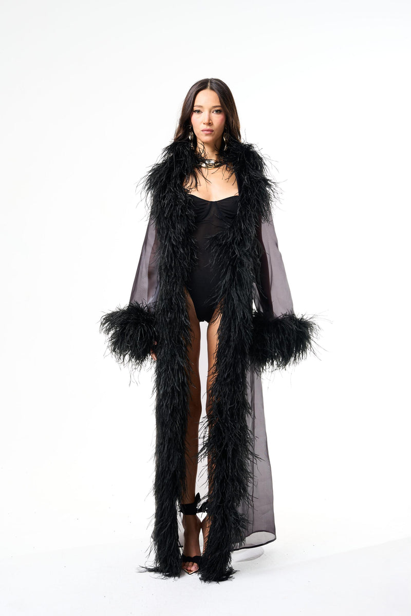 Veil of Feathers - Black